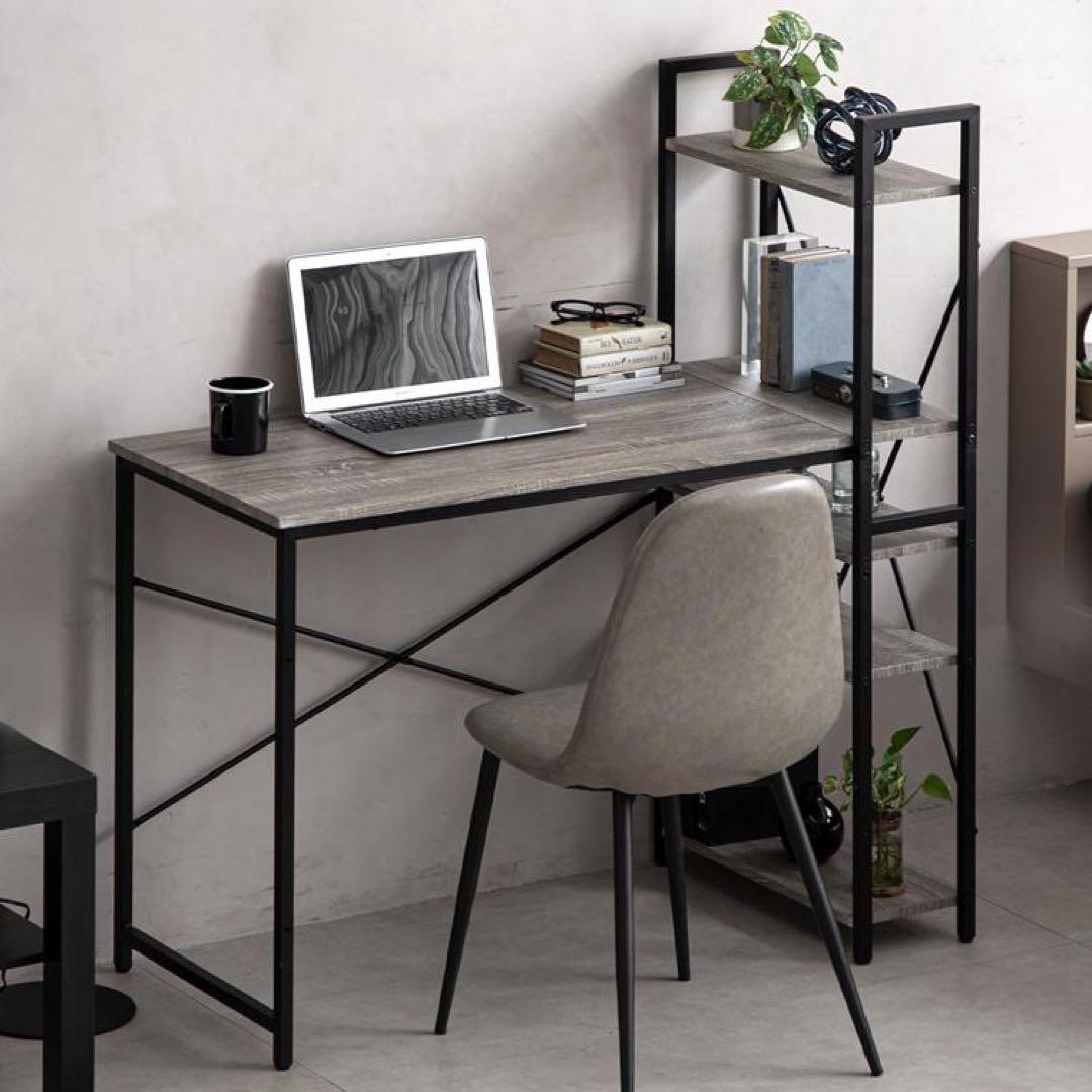 【新品】パソコンデスク デスク 学習机 机 収納付き 一体型 テーブル