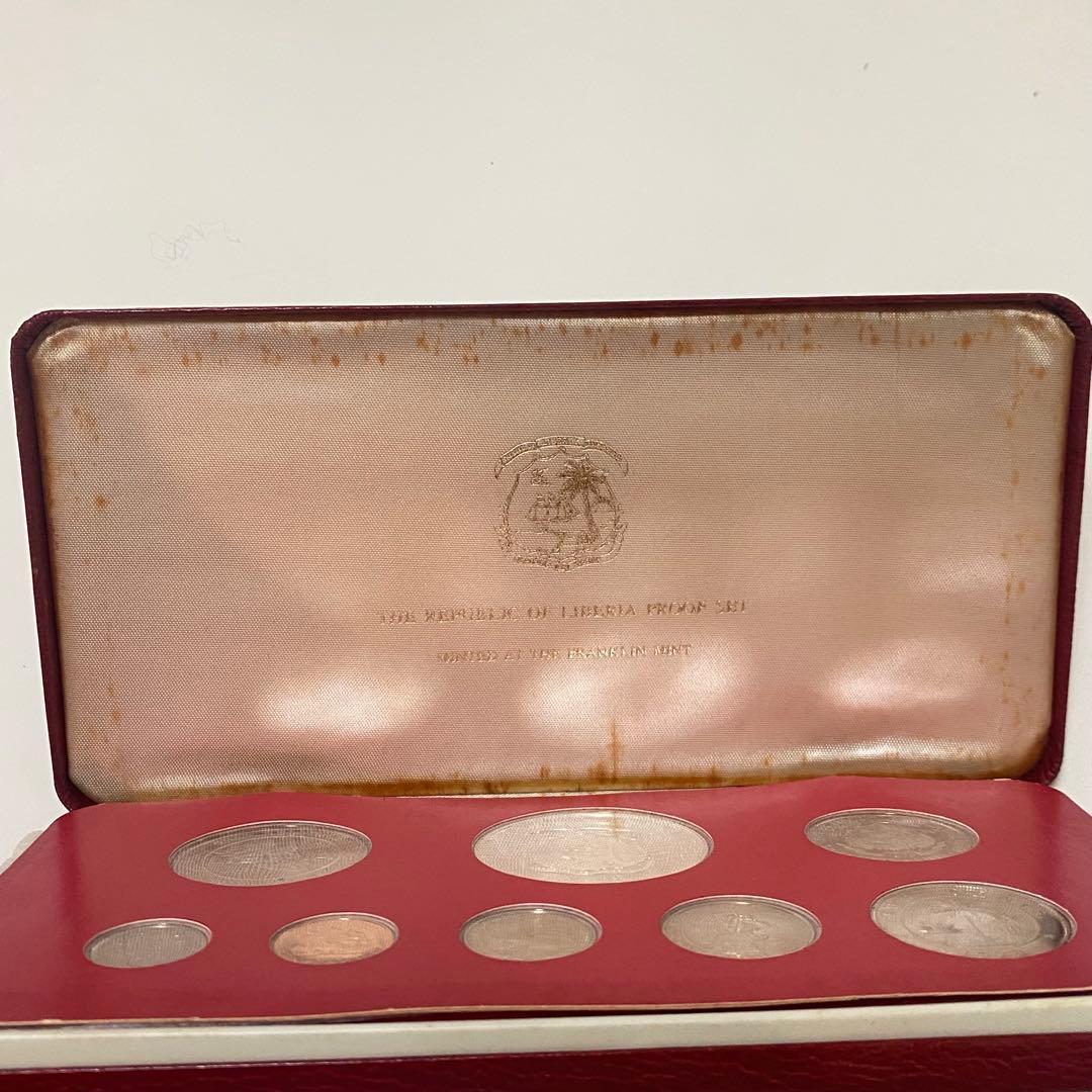 1978年 リベリア共和国 プルーフ コインセット フランクリン・ミント
