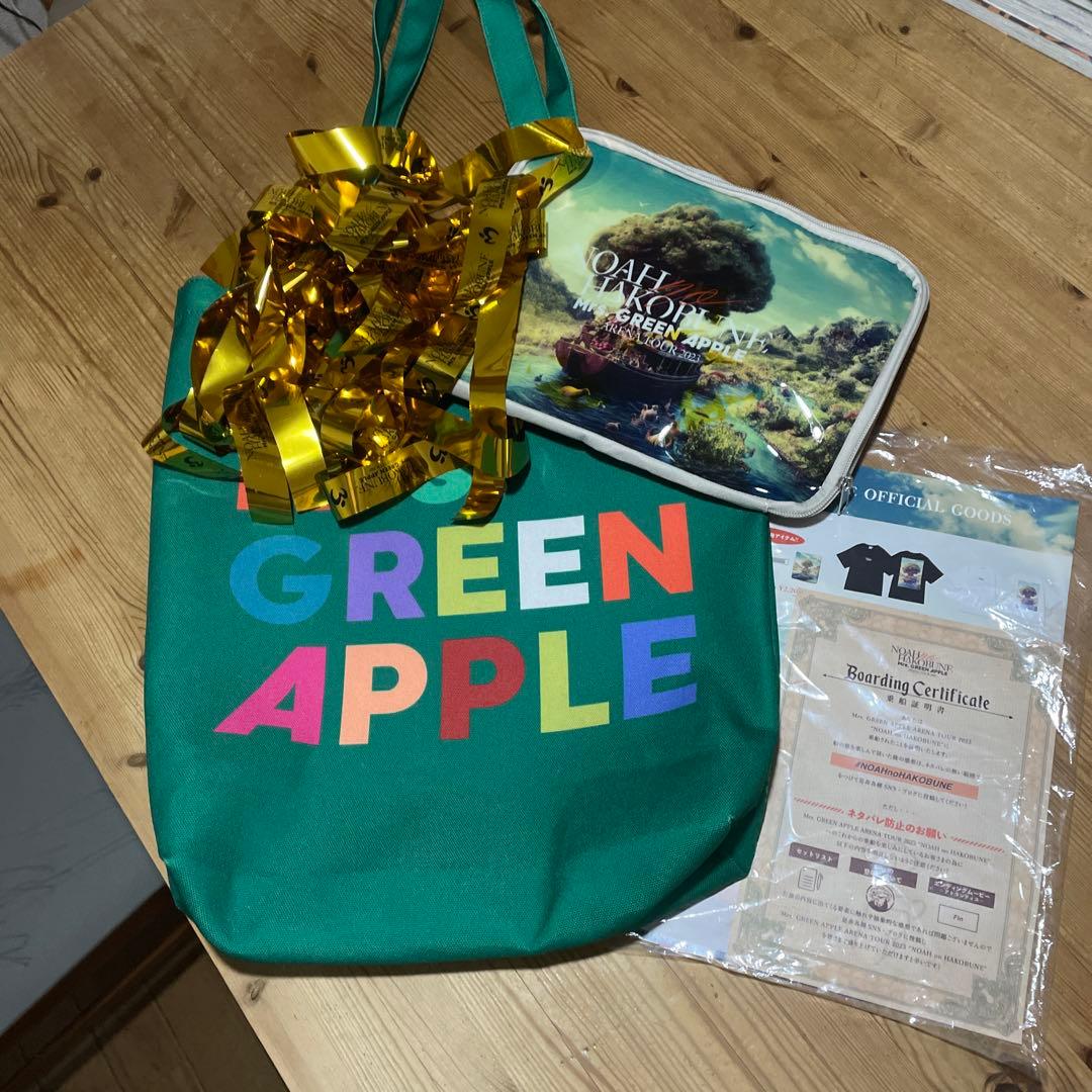 Mrs.GREEN APPLE ノアの方舟 SS席 特典グッズ - メルカリ