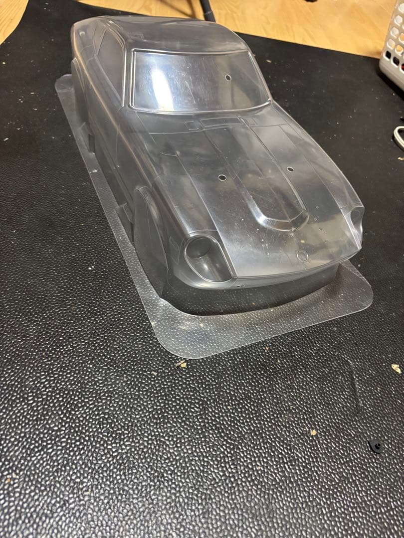 タミヤ1/10RCカー用クリアボディ フェアレディ240Z ラリー仕様