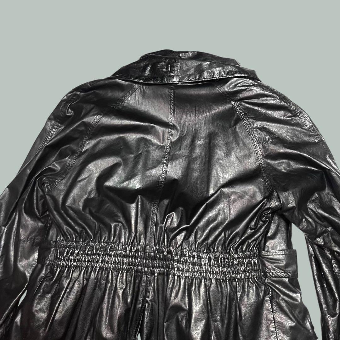 ジャケット・アウター LUNA MATTINO Leather gown coat