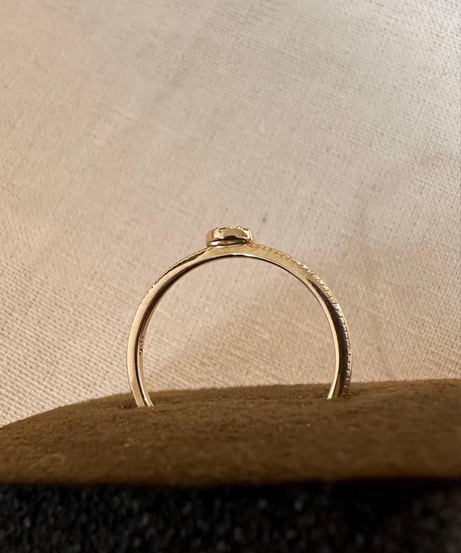 専用ページ‼️ageteアガット K10 13号　ダイヤモンド　リング