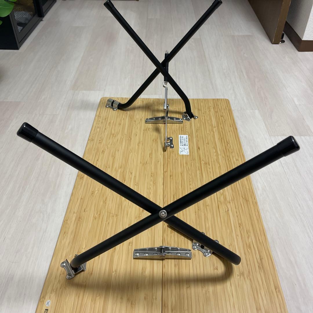 snow peak ワンアクションローテーブル Light Bamboo - メルカリ