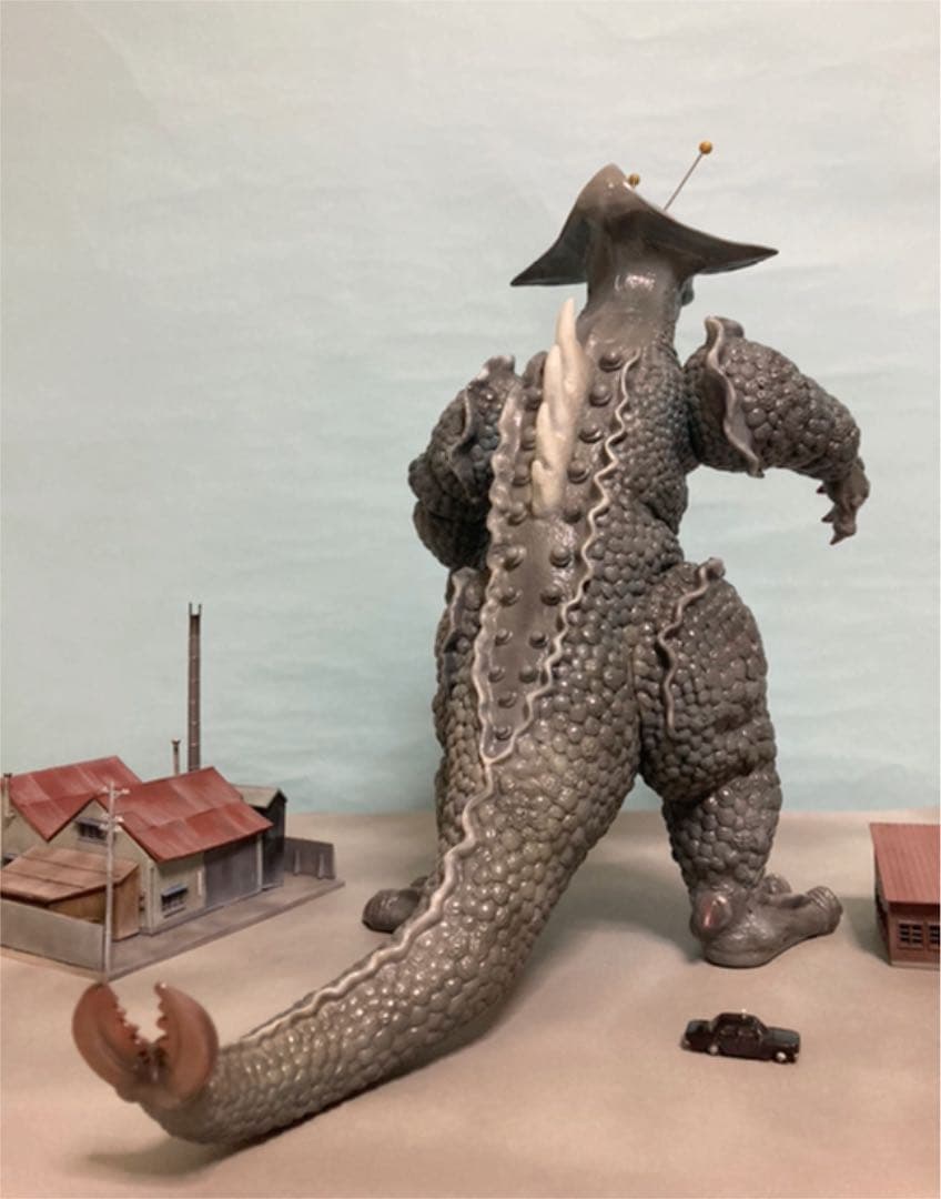 宇宙大怪獣 ギララ [カスタム品] + DVD + 工場 + ミニカー レア