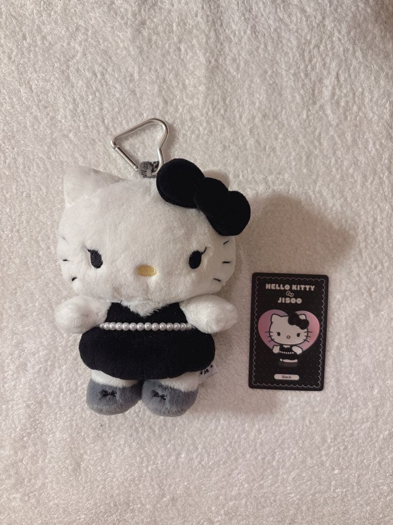 【韓国限定】BLACKPINK JISOO ジス キティ マスコット ブラック