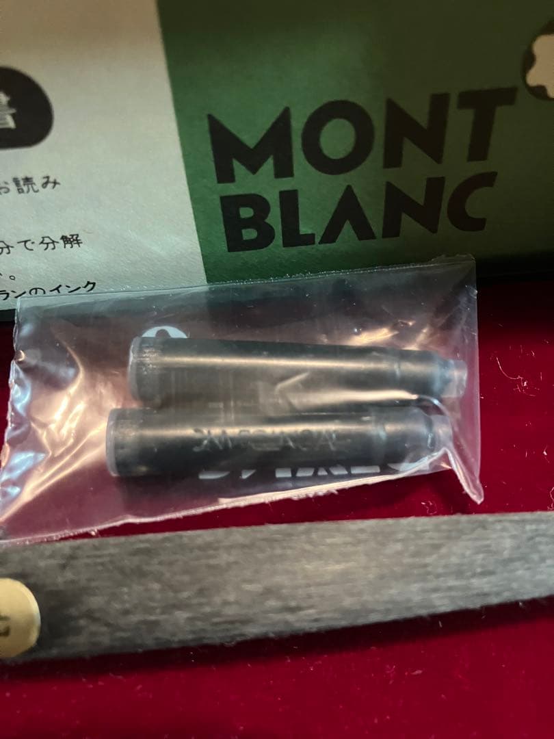 美品　MONTBLANC グレー EF 万年筆　585