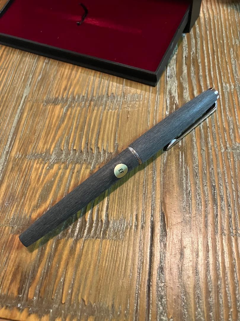 美品　MONTBLANC グレー EF 万年筆　585
