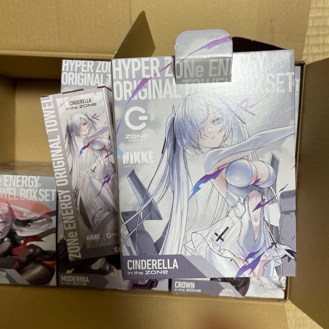 勝利の女神NIKKE ZONE タオル　フルコンプリートセット　ドリンクなし