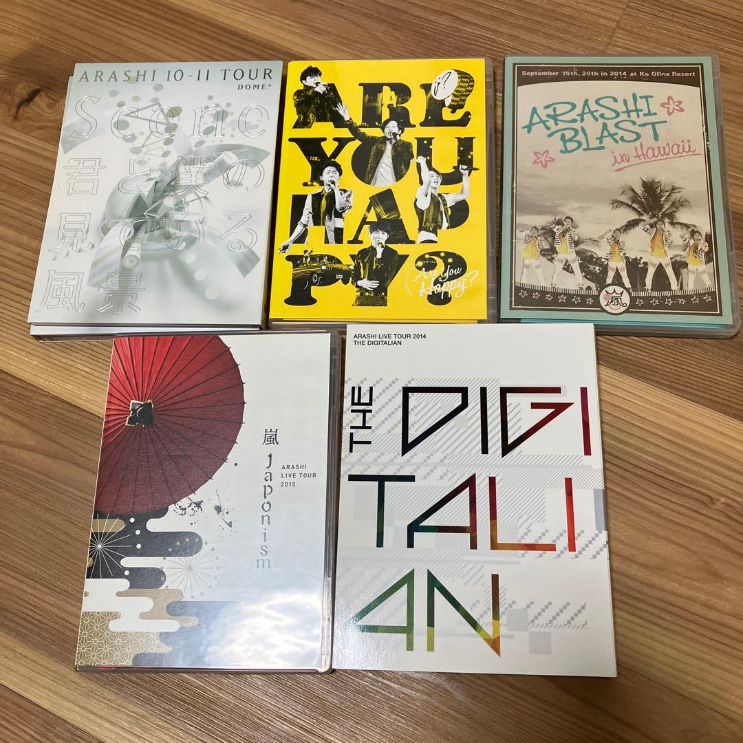 嵐LIVE DVD(セット売り) 嵐 - 嵐 LIVE DVD 6枚セット 嵐 LIVE DVD Blu-