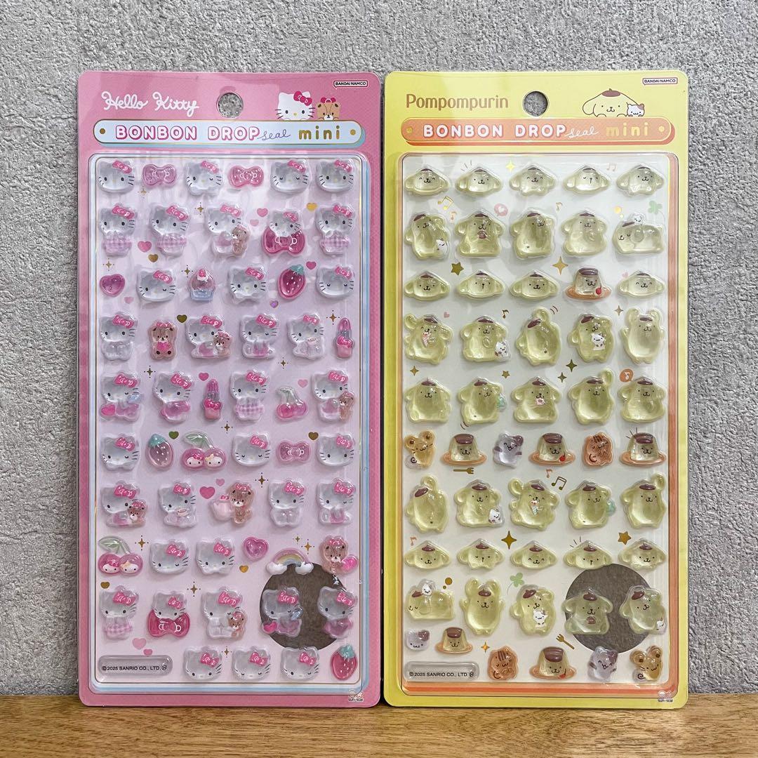 【正規品】 サンリオ ボンボンドロップシール ミニ 全種類 《即購入◎即日発送》