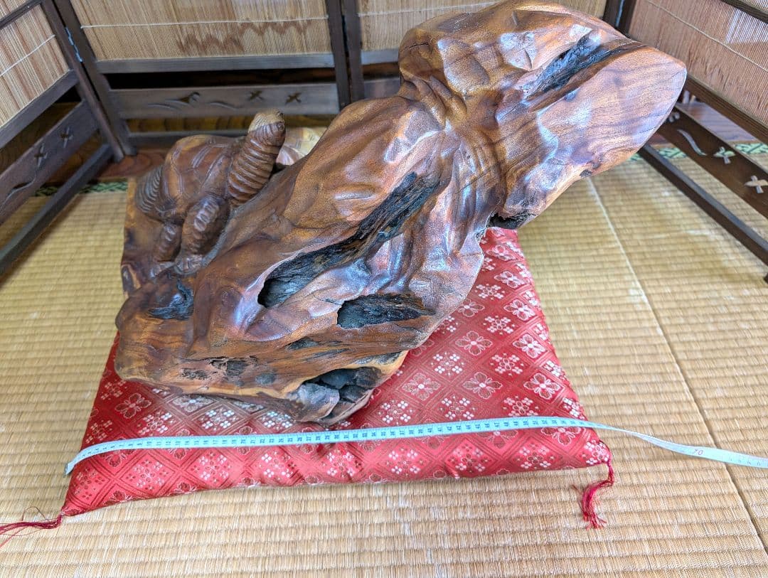 オブジェ 美術品 彫刻 一本木