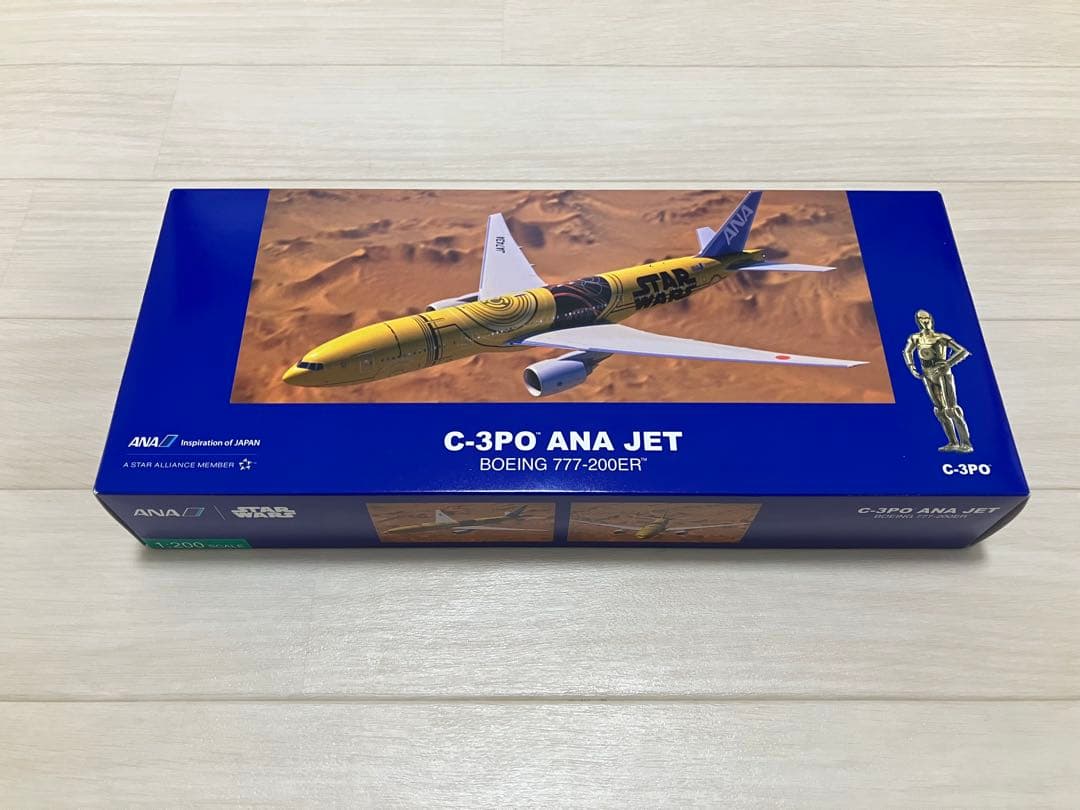 新品】スターウォーズC-3PO ANAJET BOEING 777-200ER