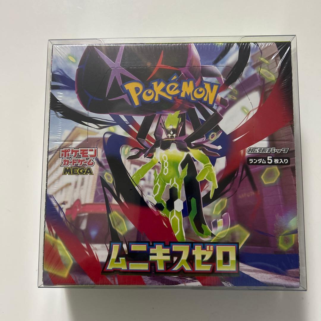 ポケモンカードゲーム ムニキスゼロ 未開封 BOX シュリンク付き - メルカリ