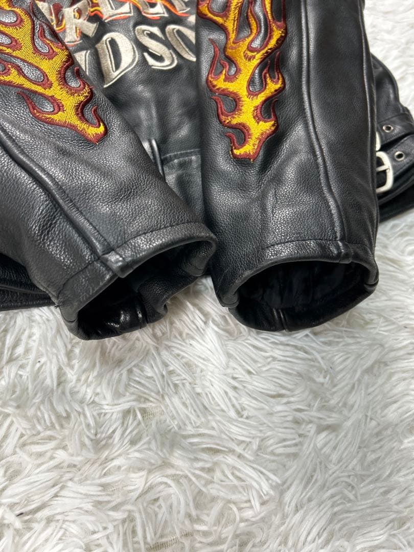 ハーレーダビッドソン シングルライダース レザージャケット