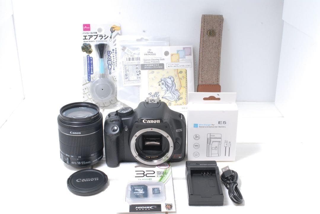 新品級❤️ショット3437枚✨ Canon kiss X2 レンズセット 初心者