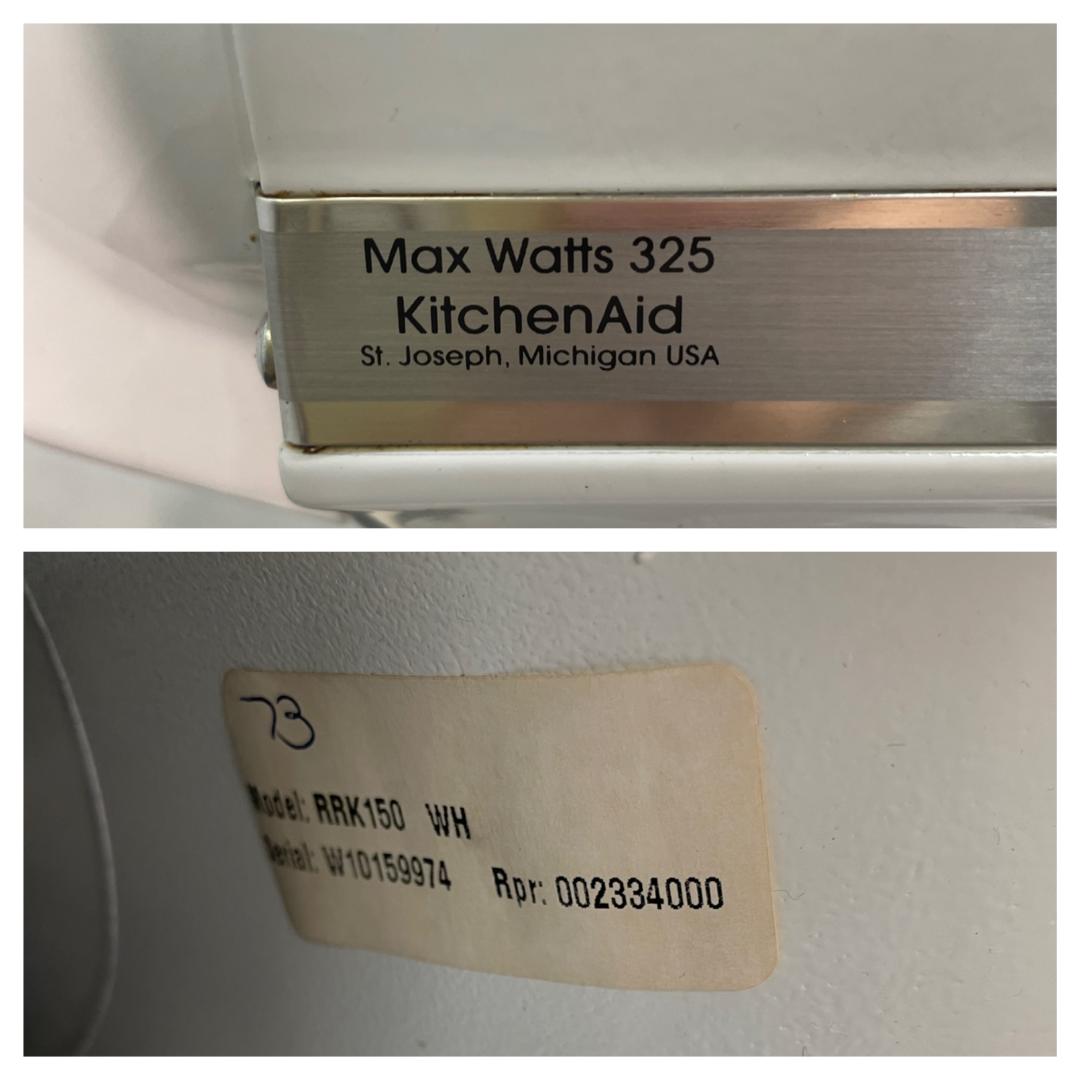 K♢1111 KITCHEN AID ミキサー KSM150 RRK150