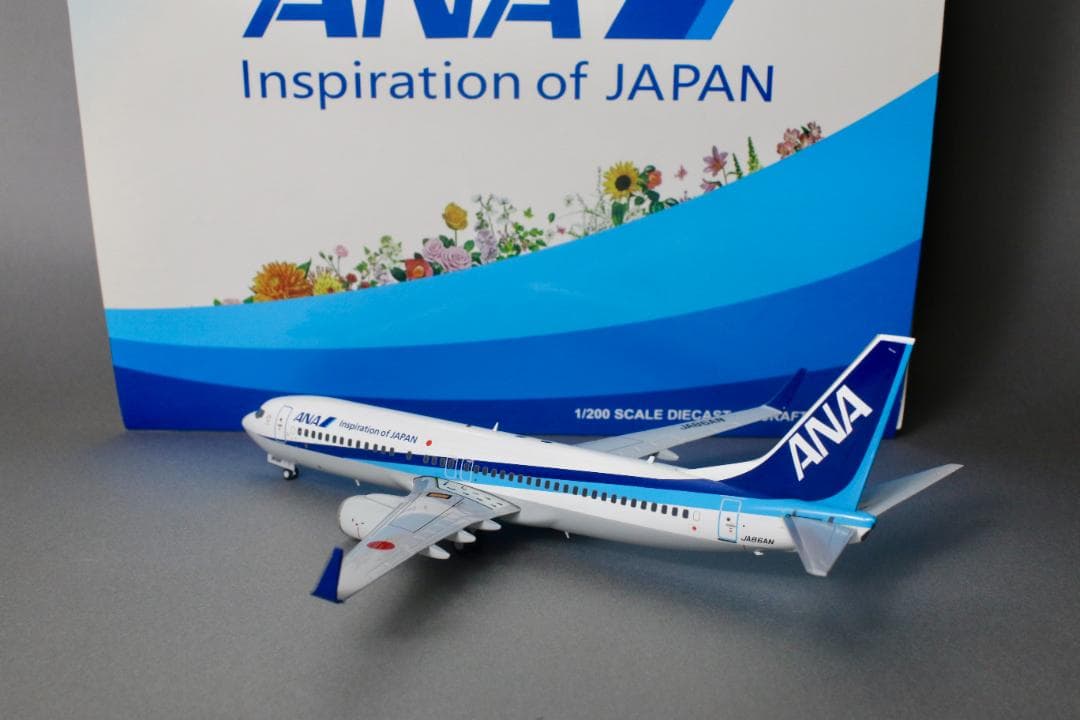 レア ANA B737 800 JA86AN 1 200 IOJ塗装機 ビンデージ 廃盤