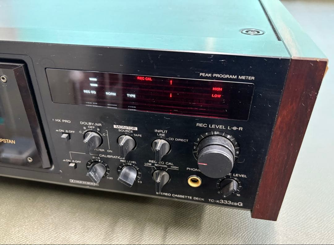 SONY TC-K333ESG カセットデッキ(ジャンク)