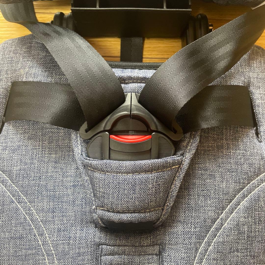 日本育児 NIHONIKUJI チャイルドシート トラベルベストEC+ デニム