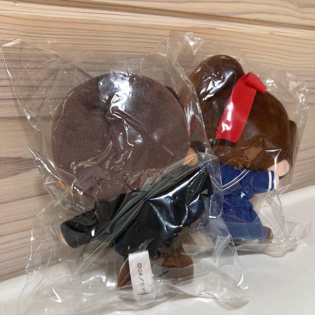 希少品★未開封品★名探偵コナン★おすわりぬいぐるみ★遠山和葉★服部平次