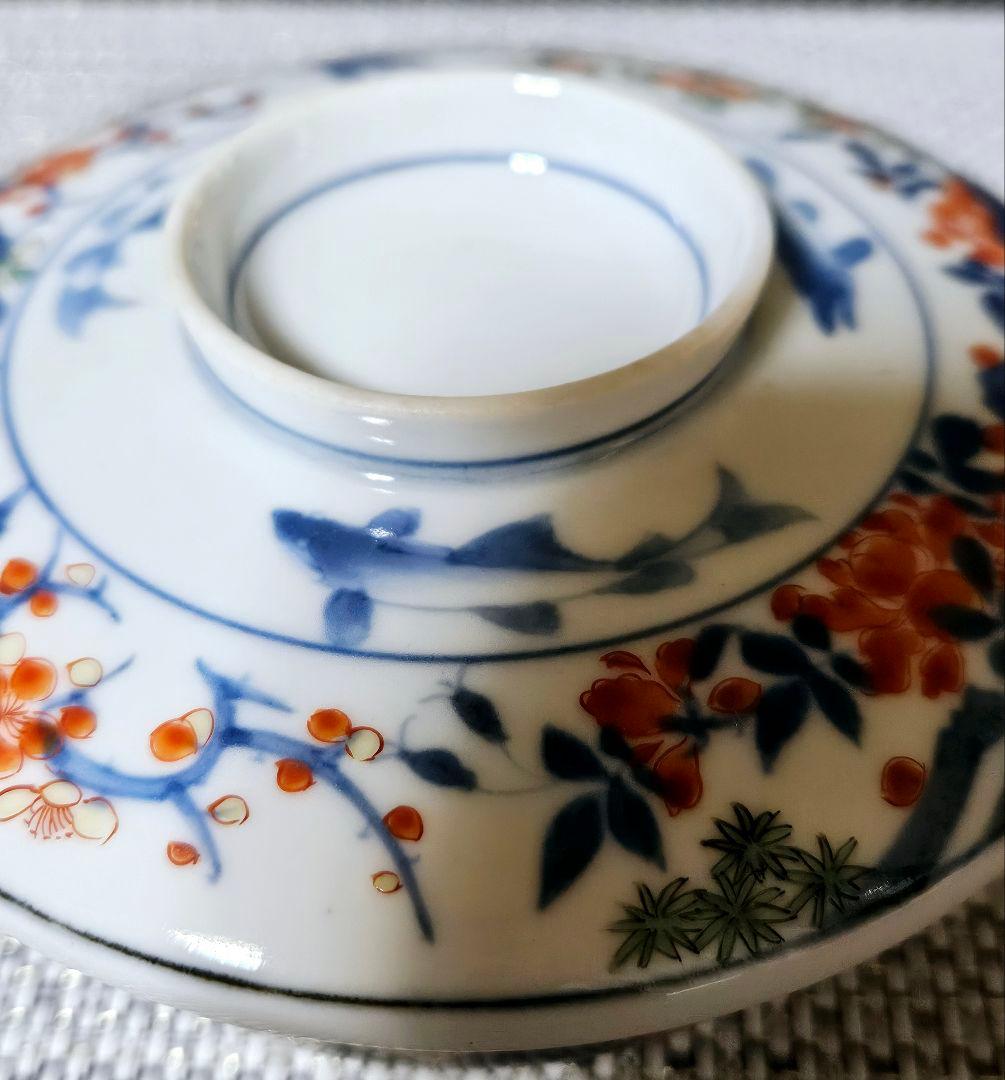 最上級伊万里❗】江戸末期～明治 画工喜作 細工宗一 柿右衛門手