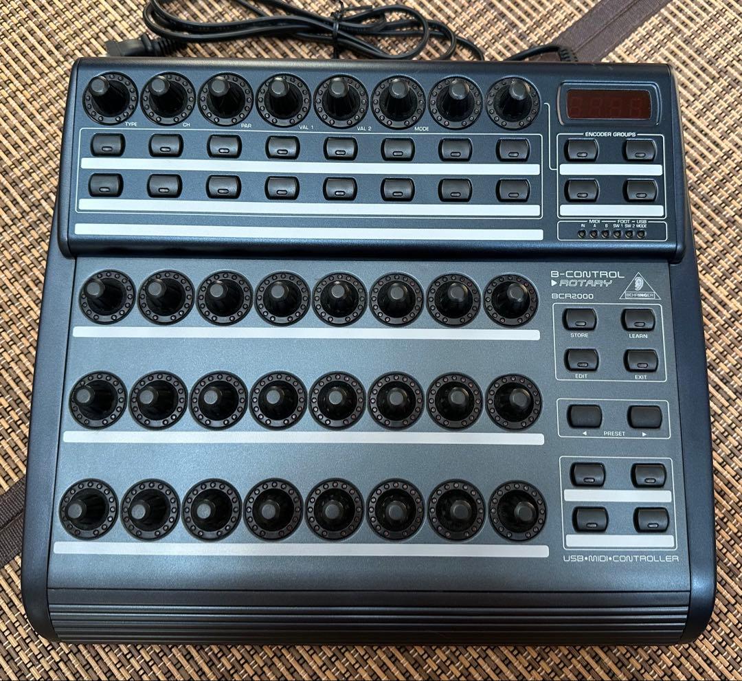 BEHRINGER BCR2000 USB/MIDI コントローラー BEHRINGER(ベリンガー