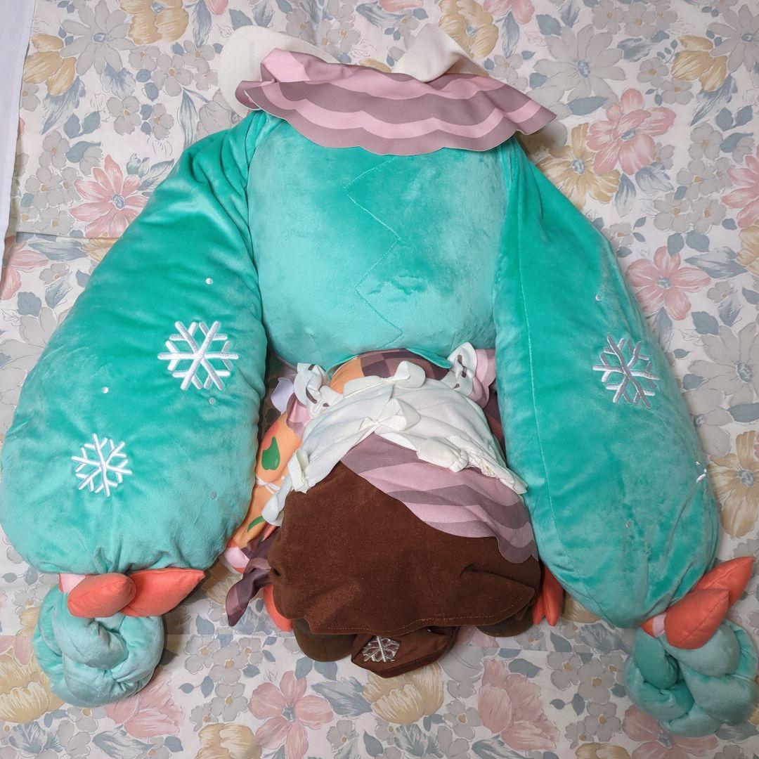 初音ミク 雪ミク ふわぷち どでかジャンボぬいぐるみ MIKU 2024