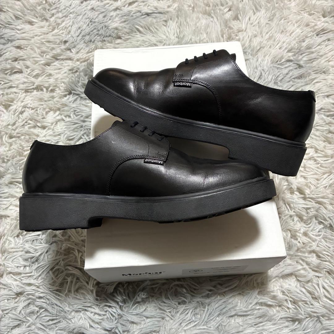 【良品】Marbot ポストマン 本革 40 BLACK〈定価44,000円〉