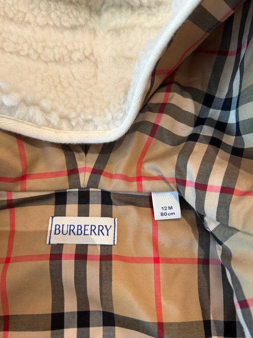 バーバリー　ベビー　アウター　カバーオール　ロンパース