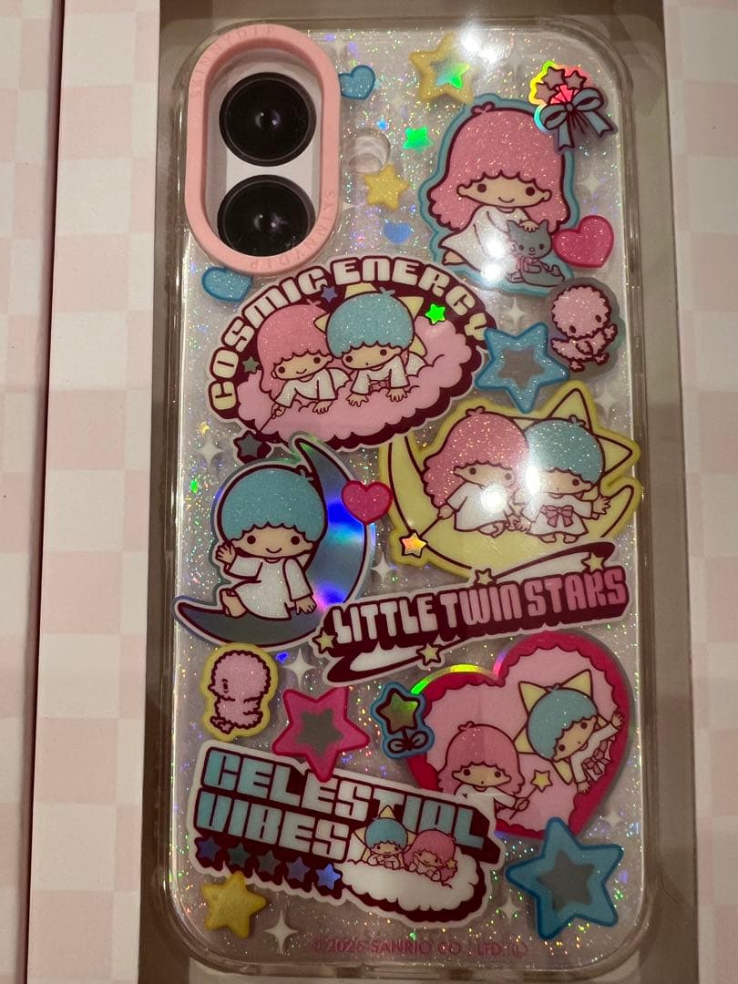 リトルツインスターズ SKINNY DIP 携帯ケース　iPhone16