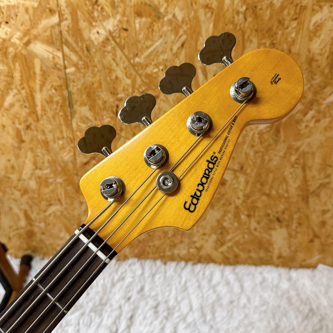 美品！EDWARDS E-JB-100R/LT ジャズベースタイプ ダンカンPU