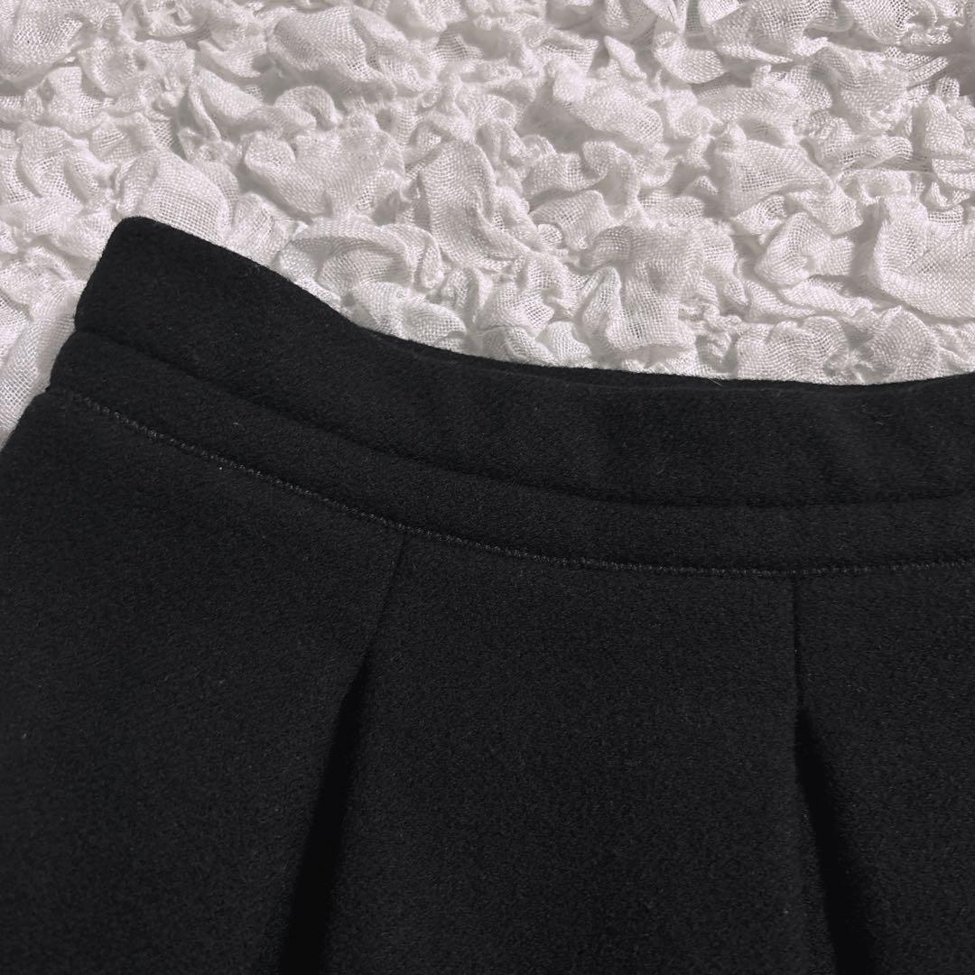 MIUMIU ミュウミュウ ボリューム フレアスカート ヴァージンウール Y2K