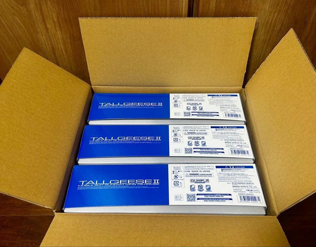 ＲＧ 1/144 トールギスII 3個セット