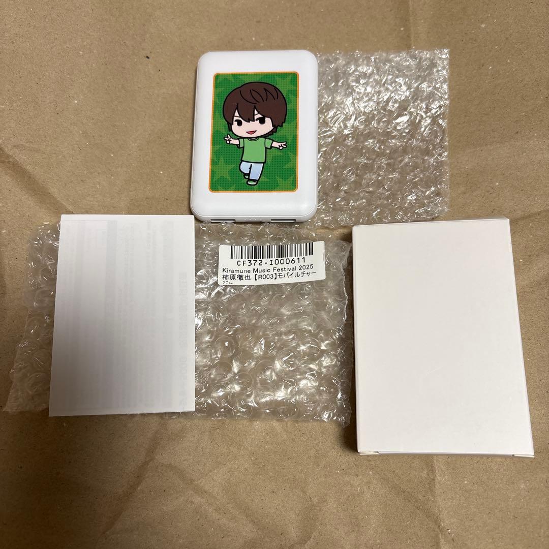 Kiramune 柿原徹也　デジタルトレカ　アクリルブロック　絵馬