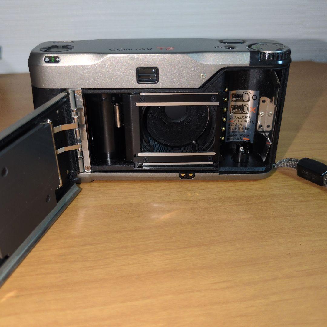 CONTAX T2 コンパクトフィルムカメラ シルバー