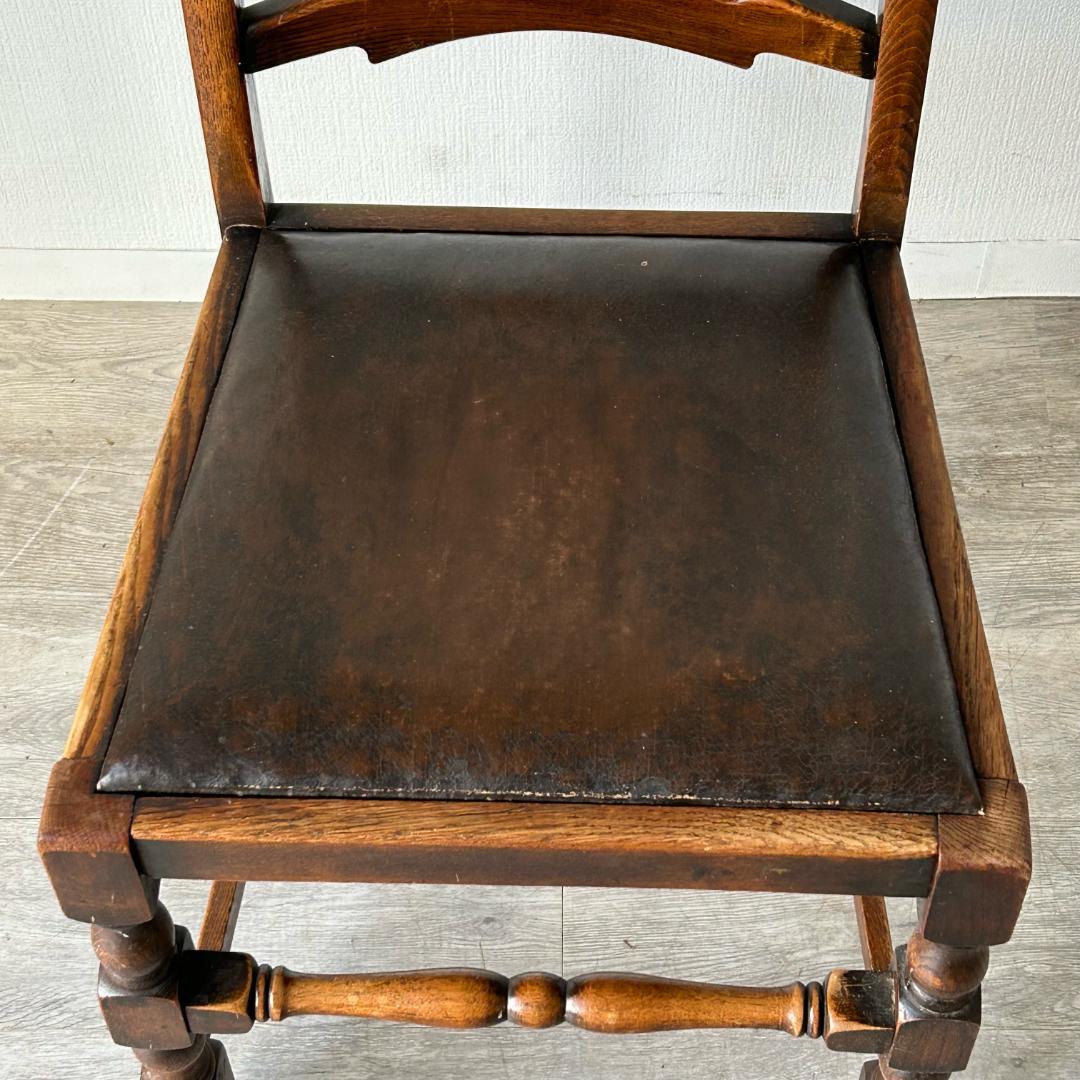 イギリス アンティーク 家具 ダイニング チェア 1930年頃 椅子 591A4