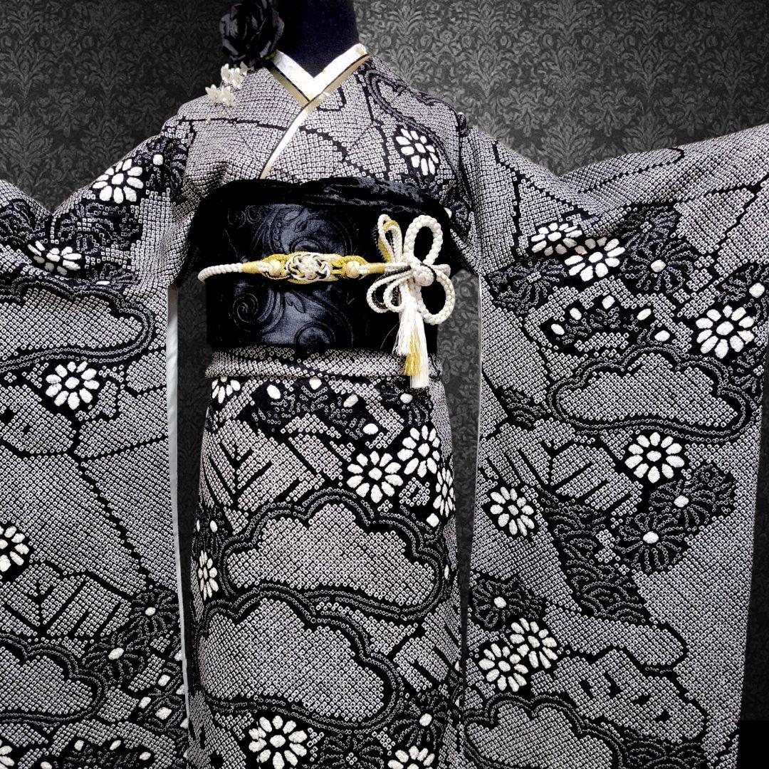 振袖フルセット(7点)・成人式・総絞り・本絞り・やまと誂製・高級手