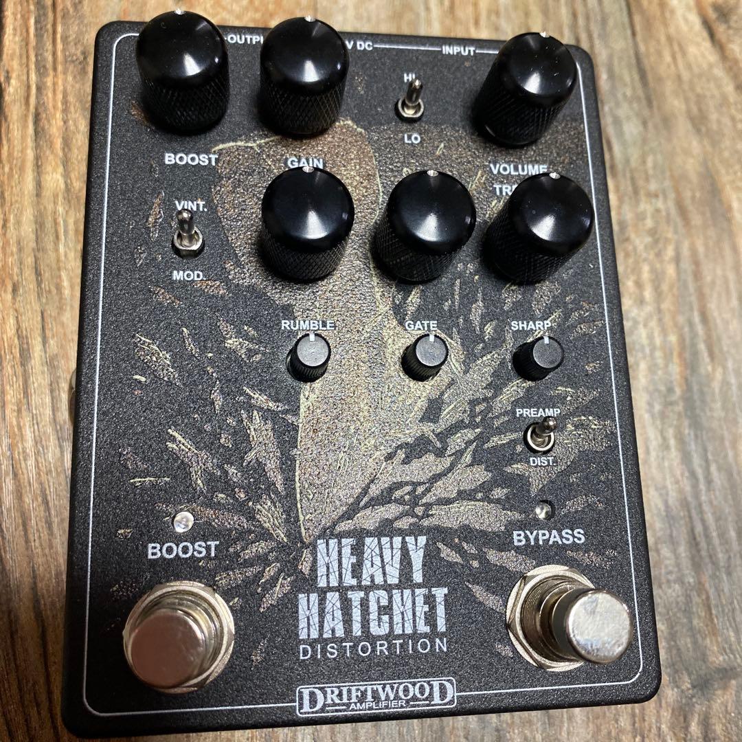 ギター DRIFTWOOD HEAVY HATCHET DISTORTION