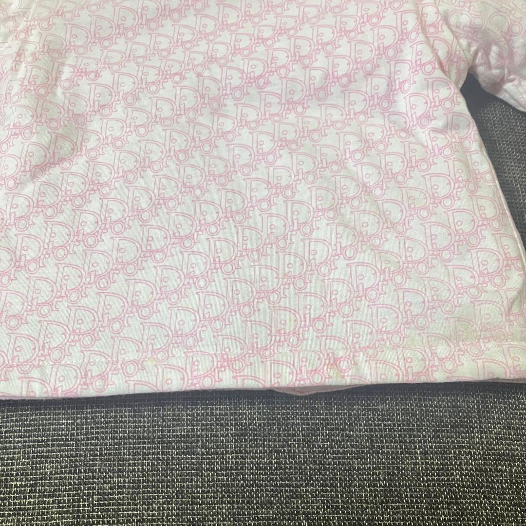 baby Dior ピンク モノグラム 厚手のパーカー