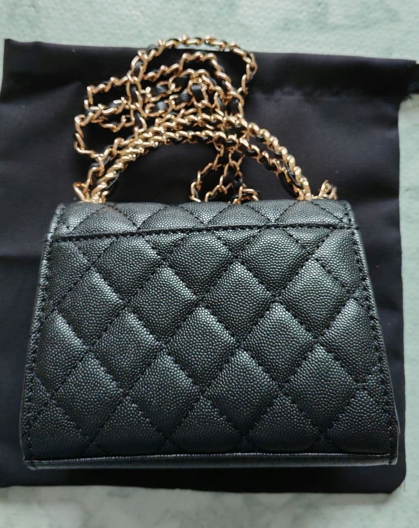 シャネル ノベルティ チェーンショルダーバッグ トップハンドル　 7-11