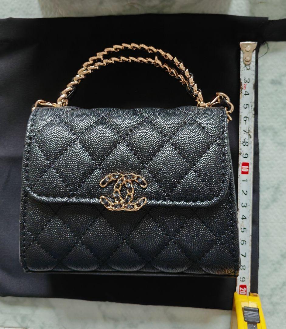 シャネル ノベルティ チェーンショルダーバッグ トップハンドル　 7-11