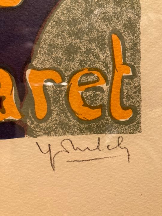 トゥールーズ•ロートレックのリトグラフ【レア品:ムルロ工房】