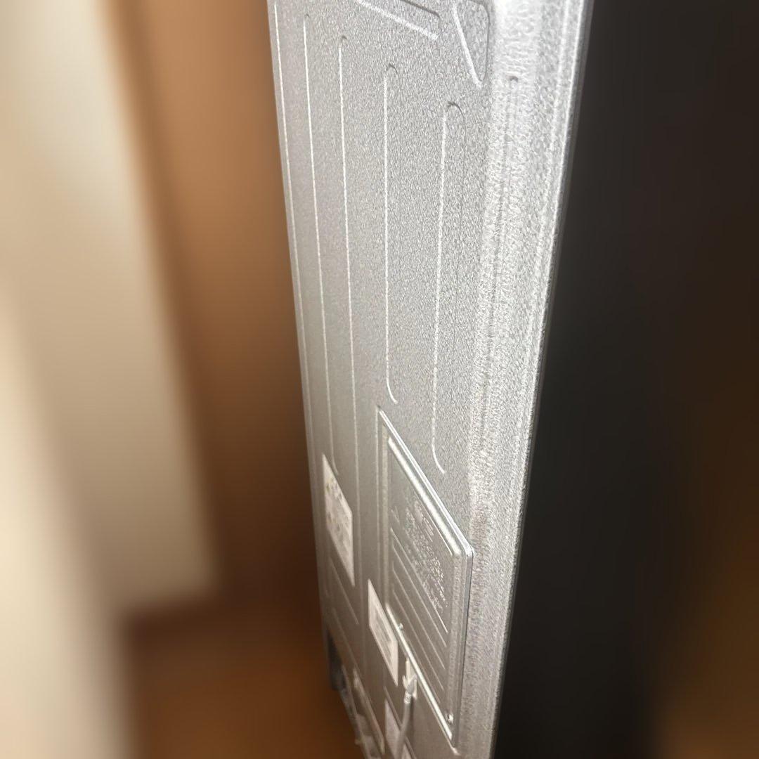 ダークグレー 冷蔵庫 上下二段式