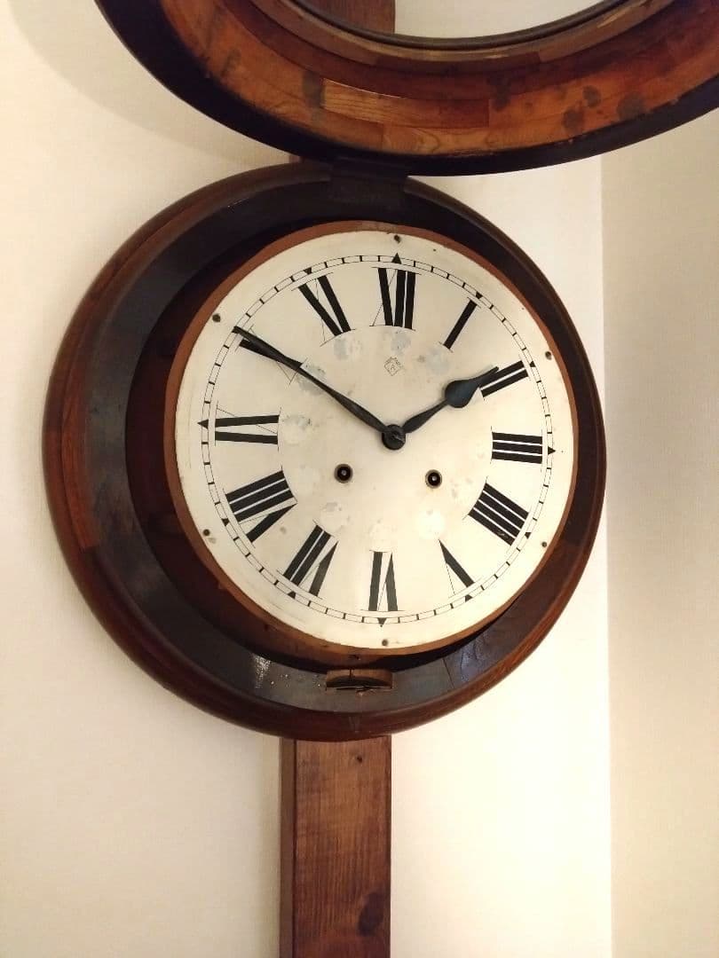 柱時計　アンソニア　ジャンク　精工舎　昭和レトロ　アンティーク　ユンハンス