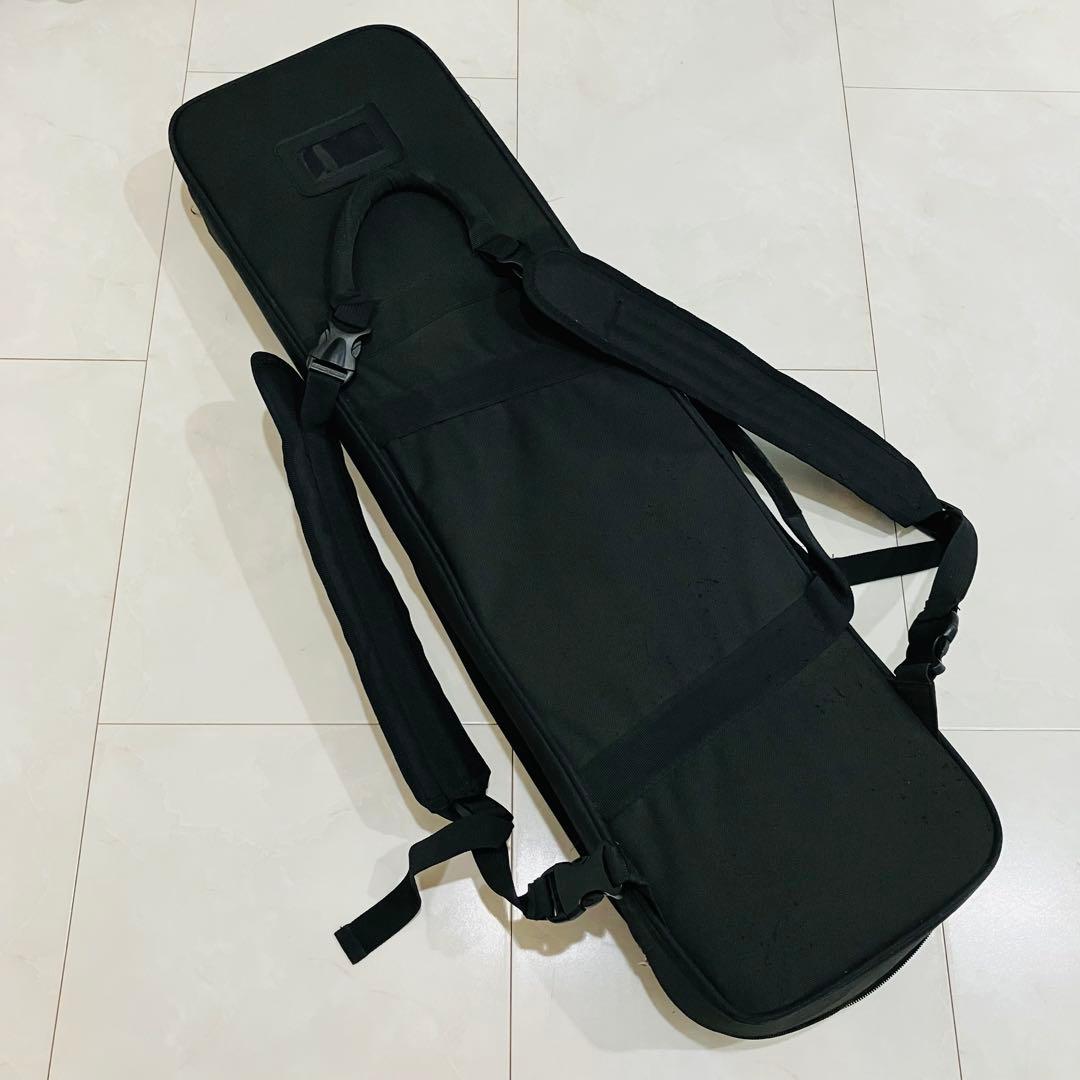 沖縄 三線 特上 人工皮革 蛇柄 ソフトケース 三味線 付属品付き