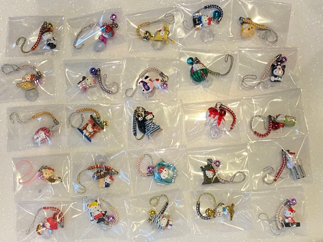 ⭐︎ご当地キティ ハローキティ 根付 ストラップ まとめ売り１４４個⭐︎