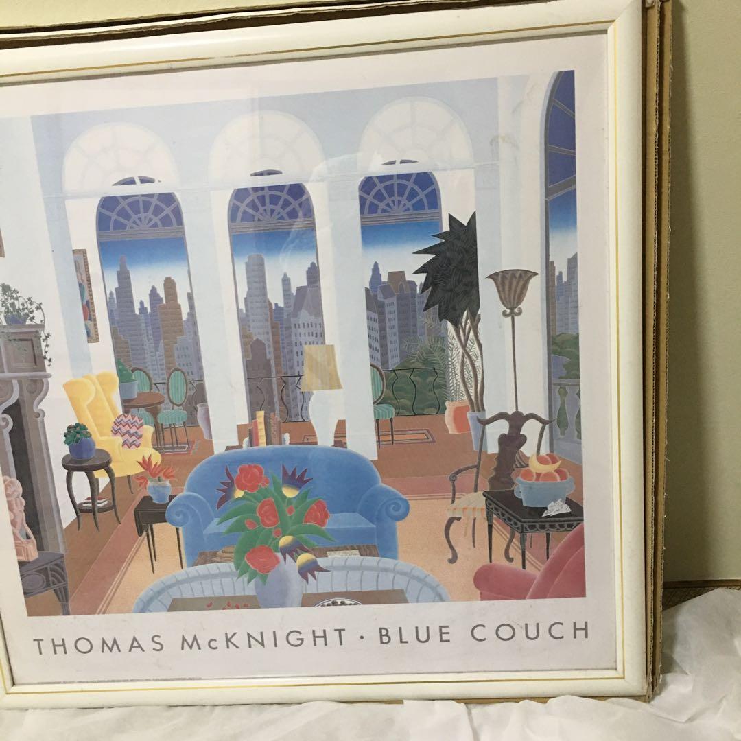 マックナイト　ポスター額縁付き