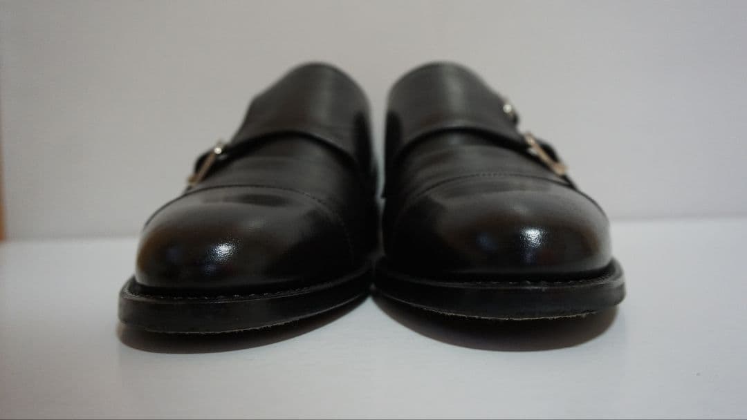 【値下げ不可】トレーディングポスト　ダブルモンク T606　撥水レザー