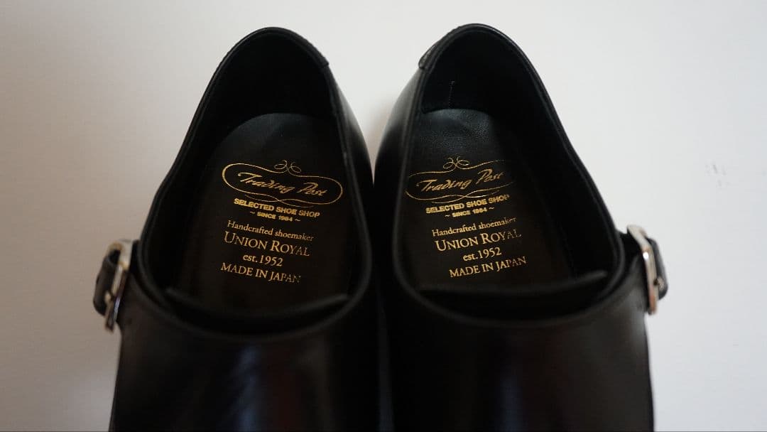 【値下げ不可】トレーディングポスト　ダブルモンク T606　撥水レザー