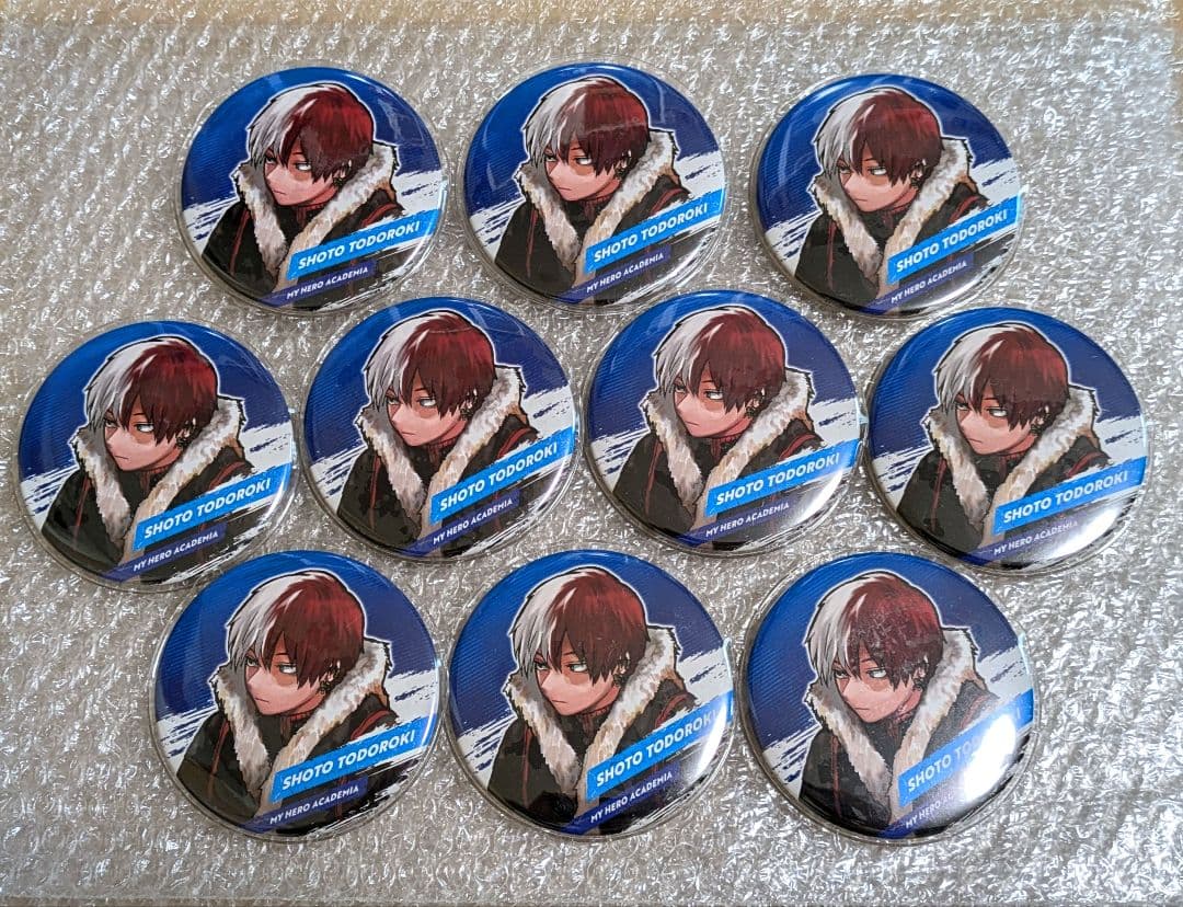 新十傑 缶バッジ ヒロアカ 僕のヒーローアカデミア 轟焦凍 ヒロアカ